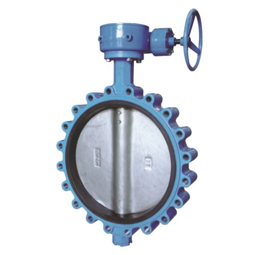 marine md series lug type butterfly valve white background