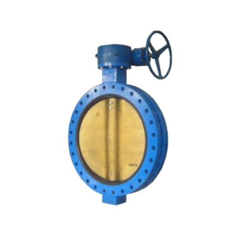 marine ud series hard seated butterfly valve white background