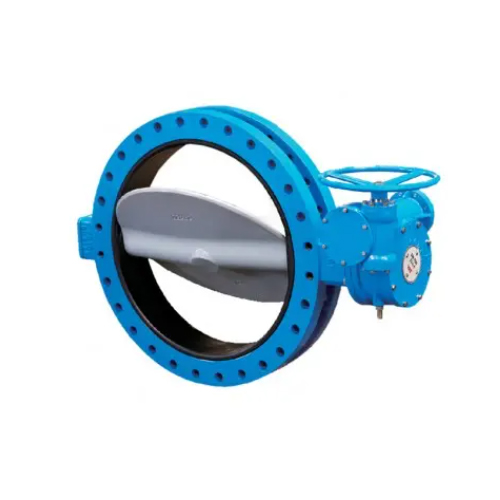 marine ud series hard seated butterfly valve white background