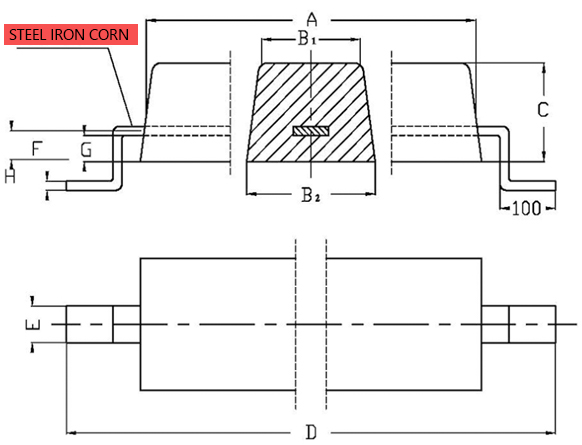 aluminum anode for ballast water tank