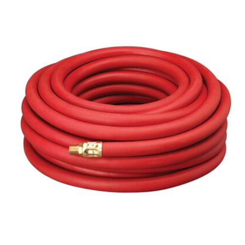 marien rubber air hose white background